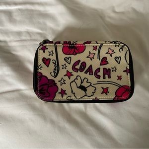 Coach travel jewelry box